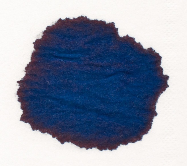 Diamine Majestic Blue chromatografia1
