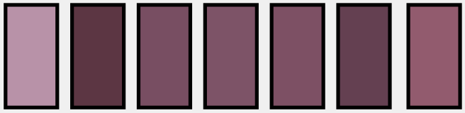 Diamine Tyrian Purple paleta barw