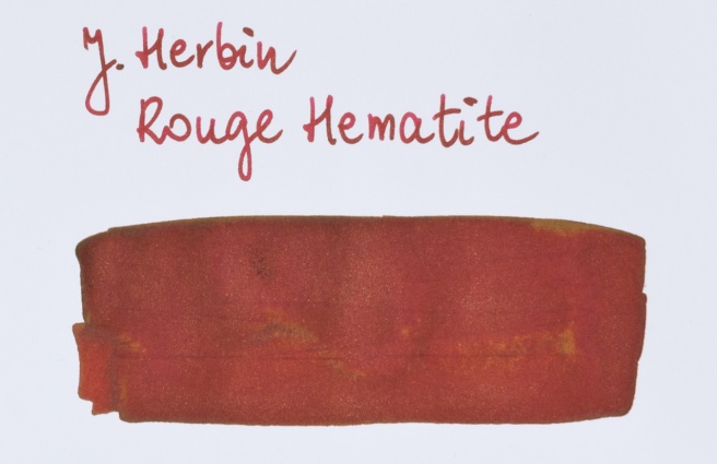 J. Herbin Rouge Hematite Clairefontaine