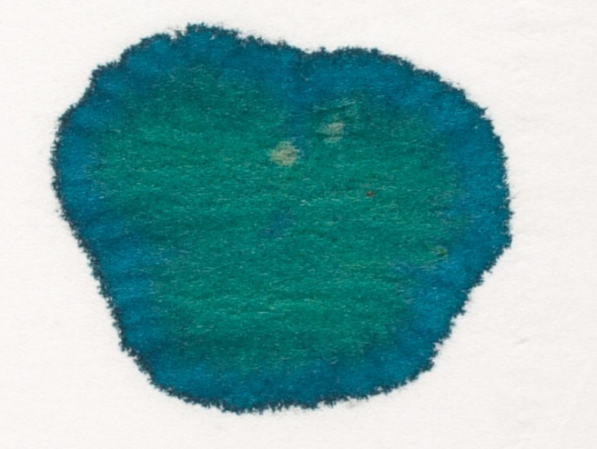 Pelikan Edelstein Aquamarine chromatografia1