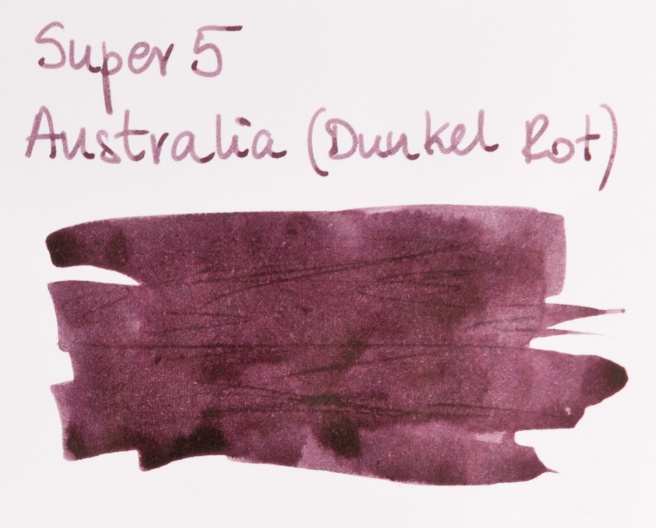 Super 5 Australia (Dunkel Rot) Clairefontaine