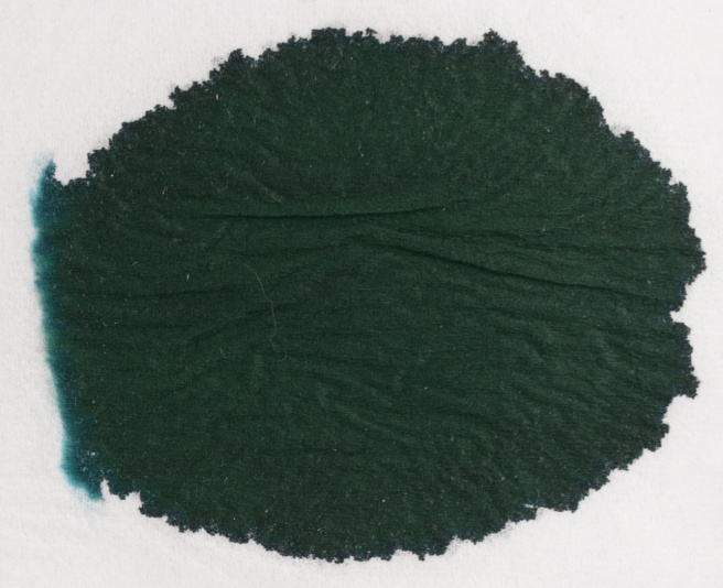 KWZ Ink Zielony Galusowy #2 chromatografia1