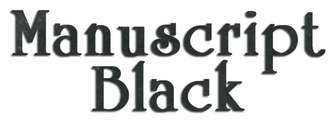 Manuscript Black nazwa
