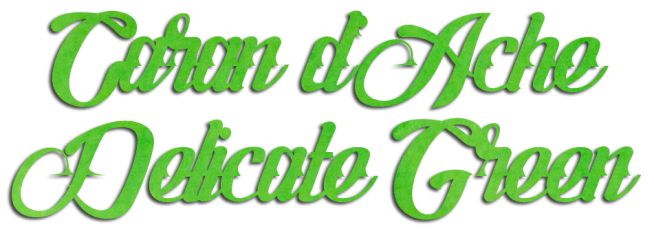 Caran-d'Ache-Delicate-Green-nazwa